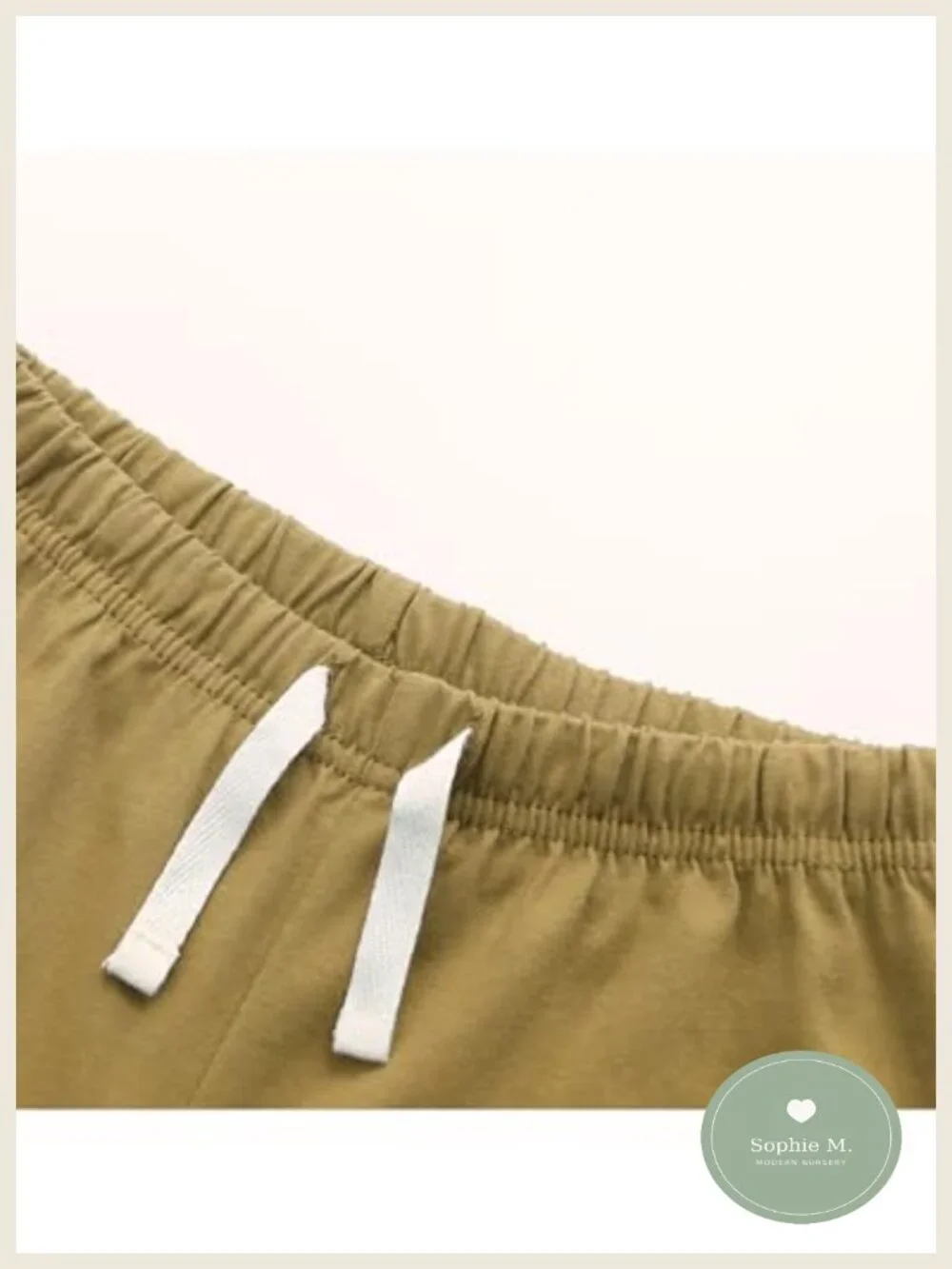 Toddler Boys 100% Cotton Joggers, Lightweight Pull-On with Drawstring, 4-Pack,